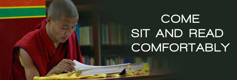 come, sit and read comfortably at the library